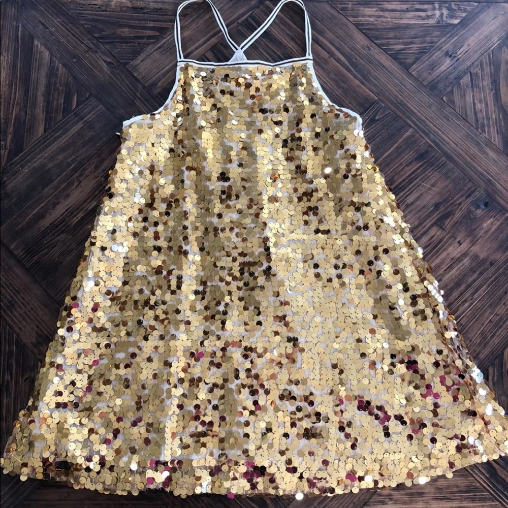 Sequin party girls dress